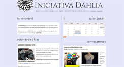 Desktop Screenshot of la-dahlia.org