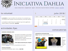 Tablet Screenshot of la-dahlia.org
